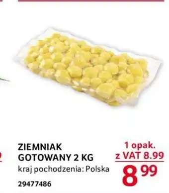 Selgros ZIEMNIAK GOTOWANY 2 KG oferta