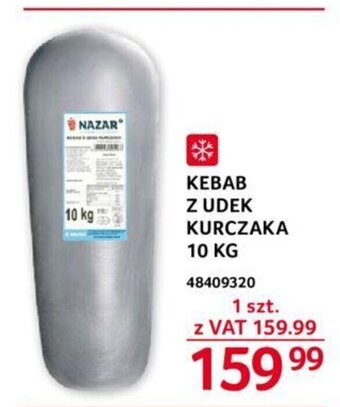 Selgros KEBAB Z UDEK KURCZAKA 10 KG oferta