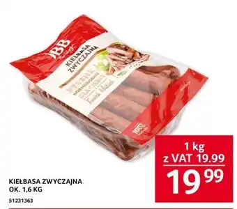 Selgros KIEŁBASA ZWYCZAJNA 1kg oferta