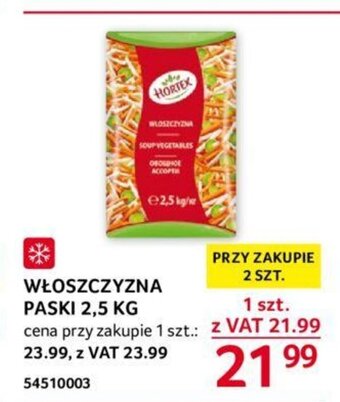 Selgros WŁOSZCZYZNA PASKI 2,5 KG oferta