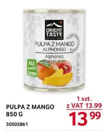 Selgros PULPA Z MANGO 850g oferta