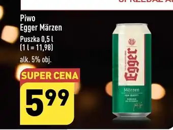 ALDI Piwo Egger Märzen Puszka 0,5 l oferta