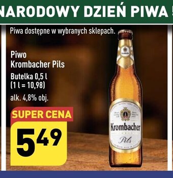 ALDI Piwo Krombacher Pils 0,5 l oferta