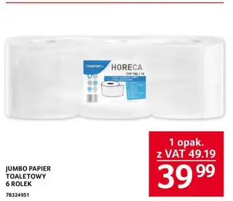 Selgros JUMBO PAPIER TOALETOWY 6 ROLEK oferta
