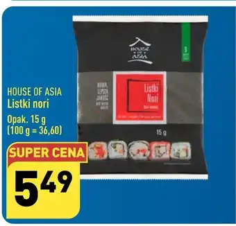 Listki nori 15 g