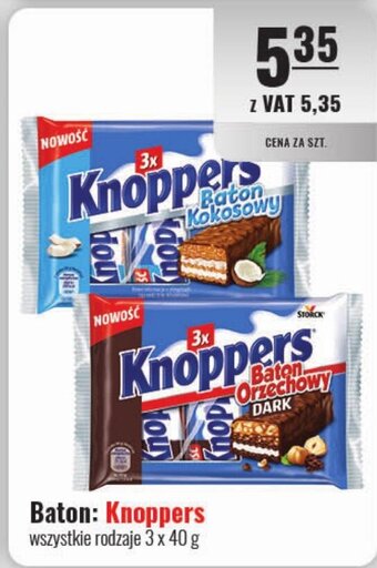 Eurocash Baton: Knoppers 3 x 40 g oferta