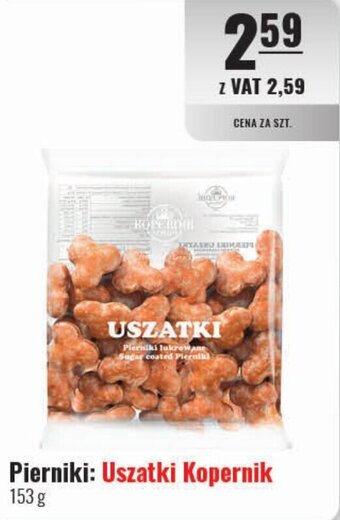 Eurocash Pierniki: Uszatki Kopernik 153g oferta