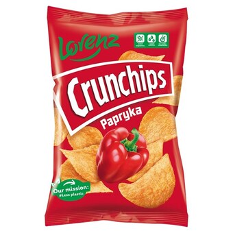 Euro Sklep Crunchips chipsy ziemniaczane o smaku papryka 140 g oferta
