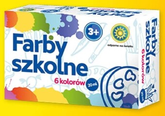 Auchan Farby szkolne oferta