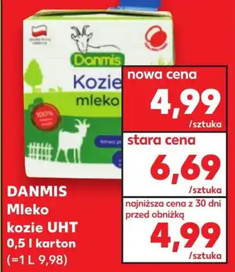 Kaufland Mleko kozie danmis oferta