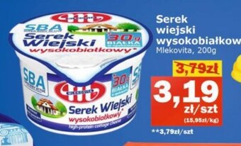 Społem Serek wiejski mlekovita oferta