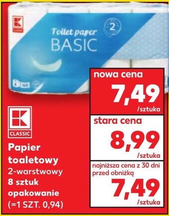 Kaufland Papier toaletowy kaufland oferta