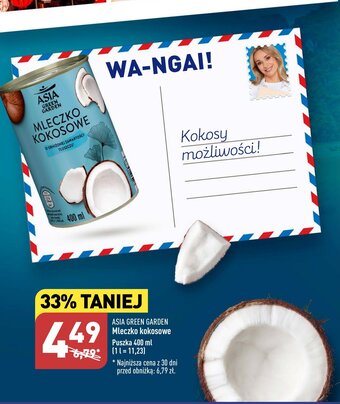 ALDI Mleczko kokosowe Puszka 400 ml oferta