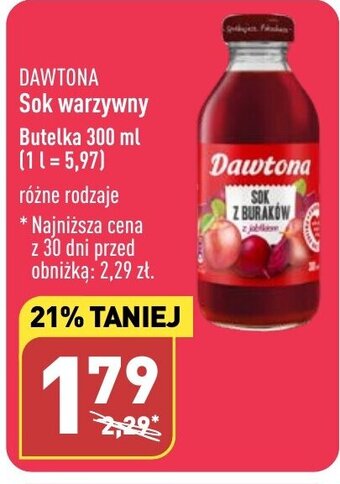 ALDI Sok warzywny 300 ml oferta