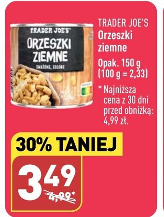 ALDI Orzeszki ziemne 150 g oferta