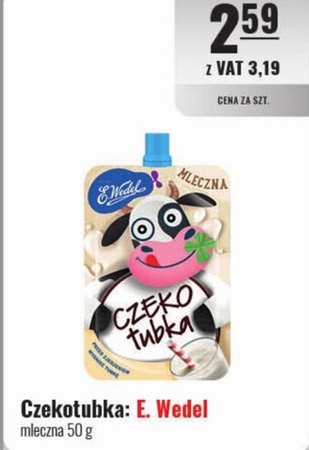 Eurocash Czekotubka: E. Wedel mleczna 50 g oferta
