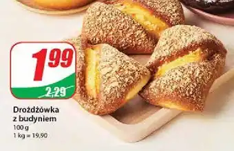Drożdzówka z budyniem