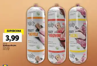 Lidl Baton dla psa wołowina oferta
