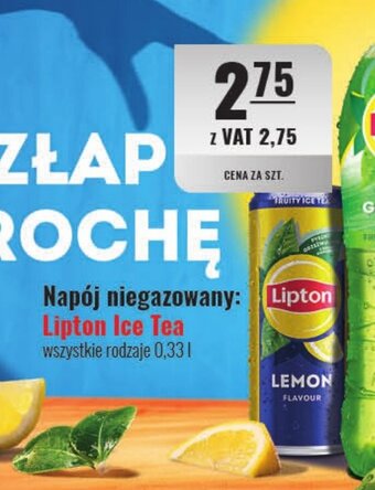 Eurocash Napój niegazowany: Lipton Ice Tea 0,33 l oferta