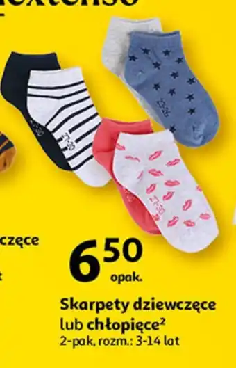 Auchan Skarpety dziewczęce oferta