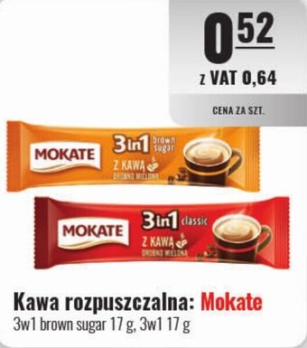 Eurocash Kawa rozpuszczalna: Mokate 3w1 17 g oferta