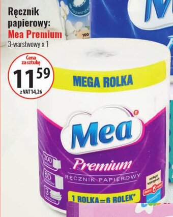 Eurocash Ręcznik papierowy: Mea Premium 3-warstwowy x 1 oferta