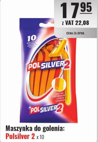 Eurocash Maszynka do golenia: Polsilver 2 x 10 oferta