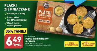 ALDI Placki ziemniaczane mrożone oferta