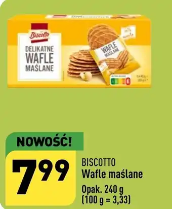 ALDI Wafle maślane 240 g oferta
