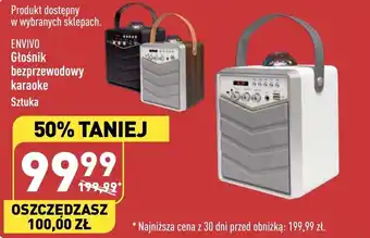 ALDI Głośnik bezprzewodowy karaoke oferta