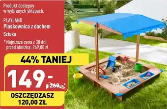 ALDI Piaskownica z dachem oferta