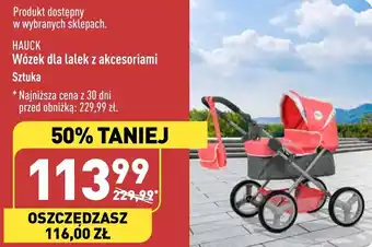 ALDI Wózek dla lalek z akcesoriami oferta