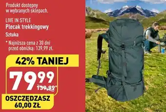 ALDI Plecak trekkingowy oferta