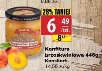 Konshurt Konfitura brzoskwiniowa 446 g