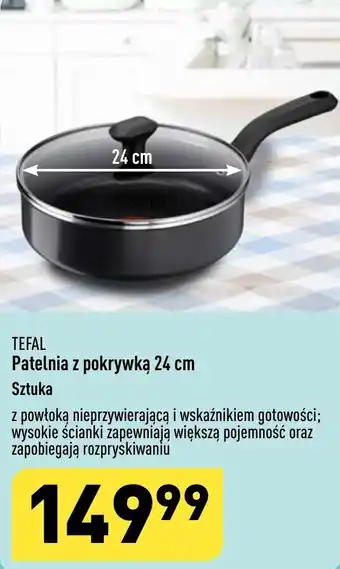ALDI Patelnia z pokrywką 24 cm oferta