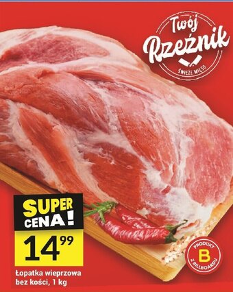 Twój Market Łopatka wieprzowa bez kości, 1 kg oferta