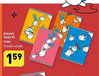 ALDI Zeszyt A5 oferta