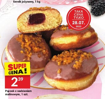 Twój Market Pączek z nadzieniem malinowym, 1 szt. oferta