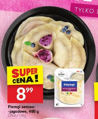 Twój Market Pierogi serowo-jagodowe, 400 g oferta