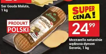 Twój Market Mozzarella naturalnie wędzona dymem Serovia, 1 kg oferta