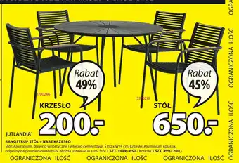 JYSK RANGSTRUP STÓŁ oferta