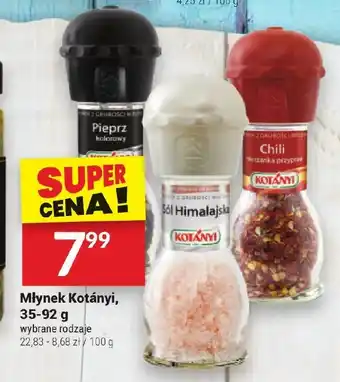Młynek Kotányi, 35-92 g