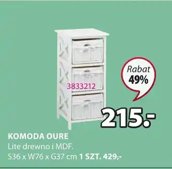 JYSK KOMODA OURE 1 szt. oferta