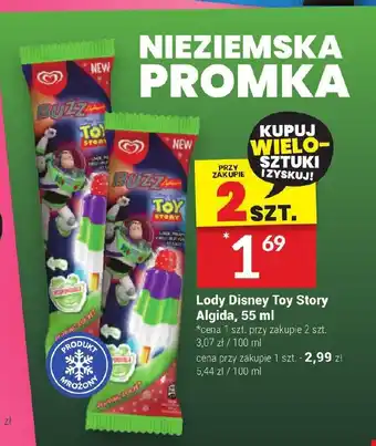 Twój Market Lody Disney Toy Story Algida, 55 ml oferta