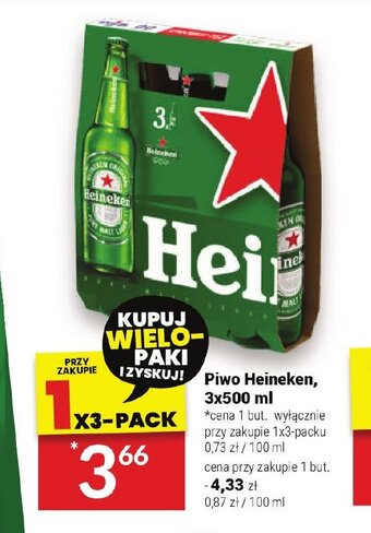Twój Market Piwo Heineken, 500 ml oferta