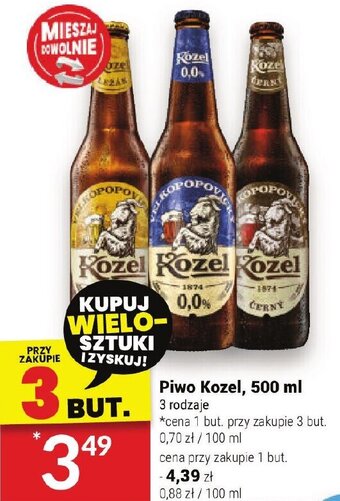 Twój Market Piwo Kozel, 500 ml oferta