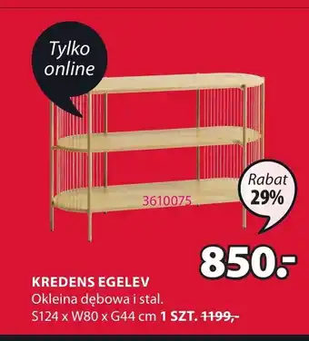 JYSK KREDENS EGELEV oferta