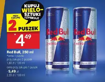 Twój Market Red Bull, 250 ml oferta