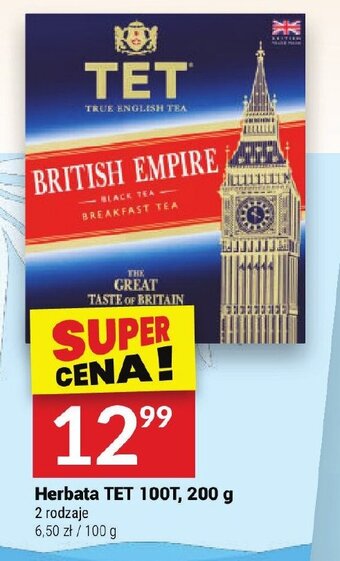 Twój Market Herbata TET 100T, 200 g oferta