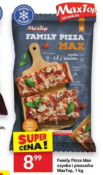 Twój Market Family Pizza Max szynka i pieczarka Max Top, 1 kg oferta